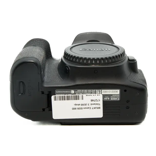 BRUKT Canon EOS 80D Tilstand: 3 |8260 eksp. 