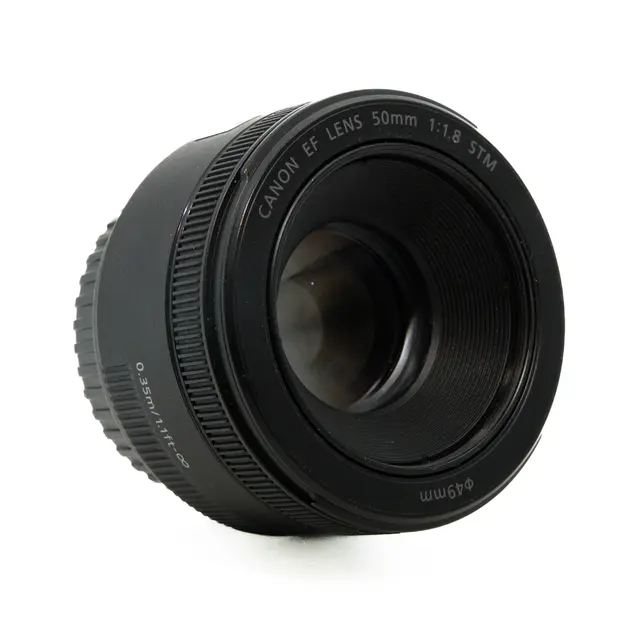 BRUKT Canon EF 50mm f/1.8 STM Tilstand: 3 | Canon EF 