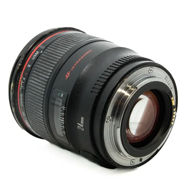 BRUKT Canon EF 24mm f/1.4 L II USM Tilstand: 4 | Canon EF 