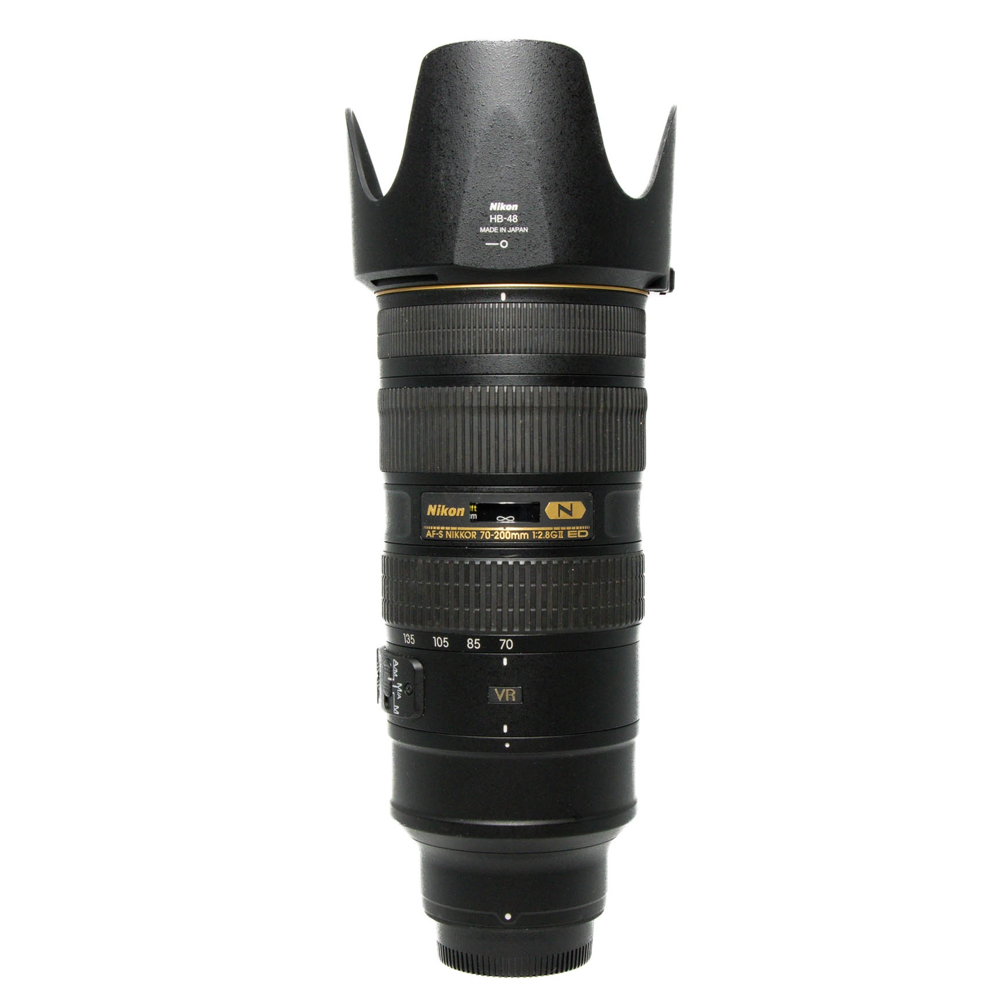 Nikon AF-S 70-200mm f/2.8G EDVR II Tilstand: 3 | Nikon F (FX)
