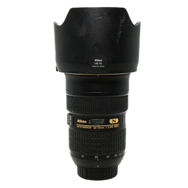 BRUKT Nikon AF-S 24-70mm f/2.8G IF-ED Tilstand: 2 | Nikon F (FX) 
