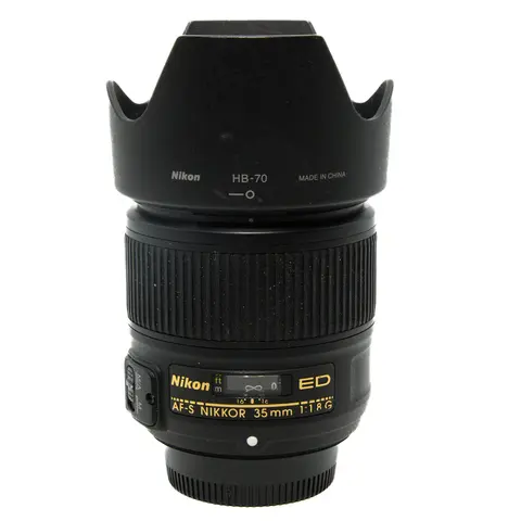 BRUKT Nikon AF-S Nikkor 35mm f/1.8G ED Tilstand: 3 | Nikon F (FX)