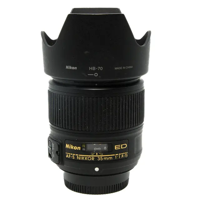 BRUKT Nikon AF-S Nikkor 35mm f/1.8G ED Tilstand: 3 | Nikon F (FX) 