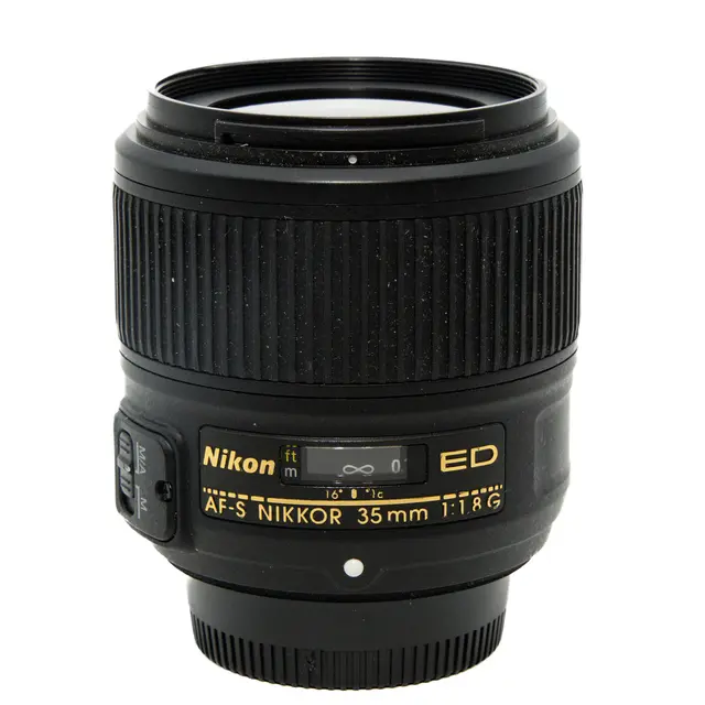 BRUKT Nikon AF-S Nikkor 35mm f/1.8G ED Tilstand: 3 | Nikon F (FX) 