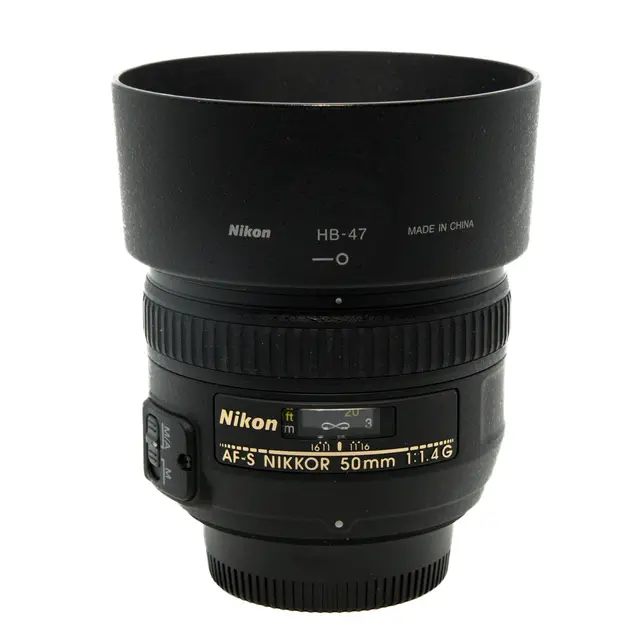 BRUKT Nikon AF-S 50mm f/1.8 G Tilstand: 2 | Nikon F (FX) 