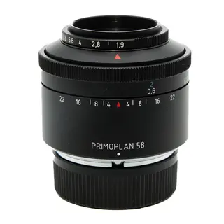 BRUKT Meyer 58mm Primoplan f/1.9 II Tilstand: 2 | Leica M