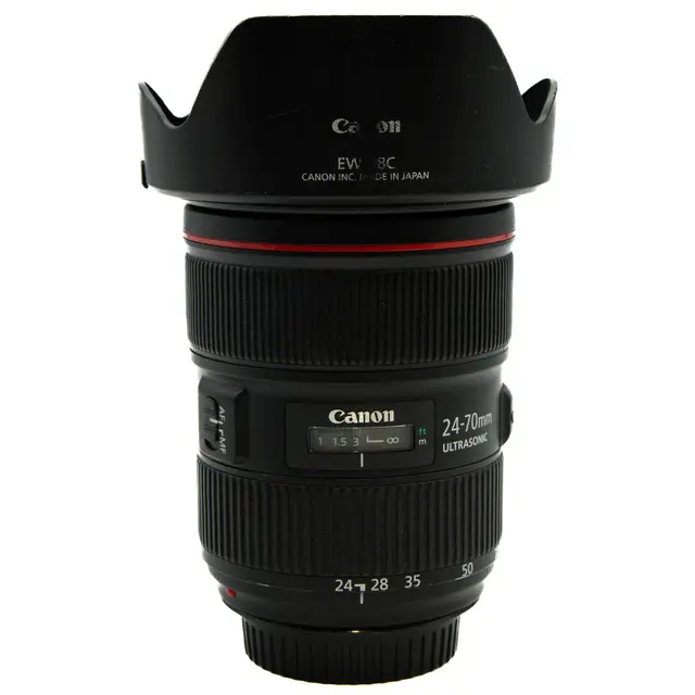 BRUKT Canon EF 24-70mm f/2.8 L USM II Tilstand: 3 | Canon EF 