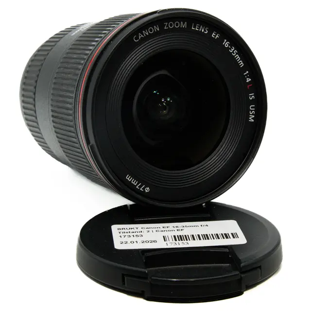 BRUKT Canon EF 16-35mm f/4 Tilstand: 2 | Canon EF 