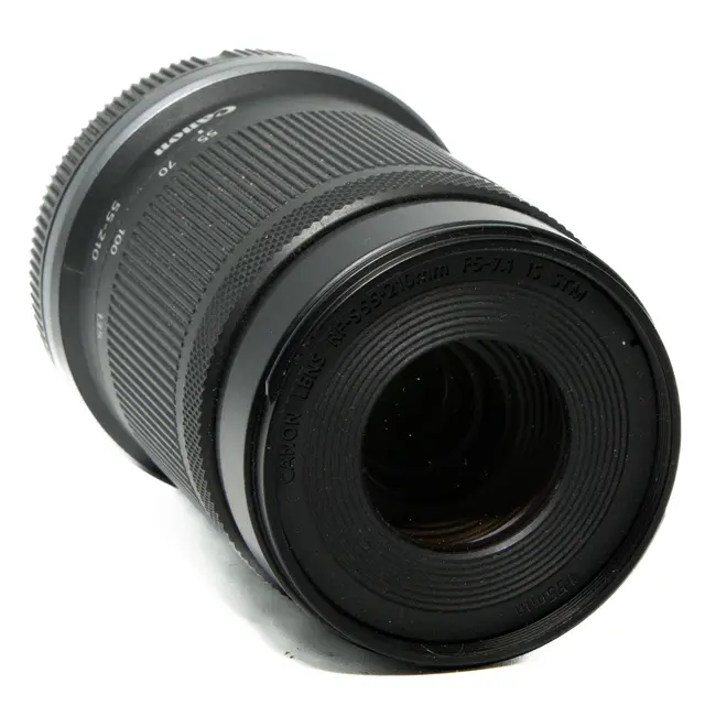BRUKT Canon RF-S 55-210mm f/5-7.1 IS STM Tilstand: 3 | Canon RF 