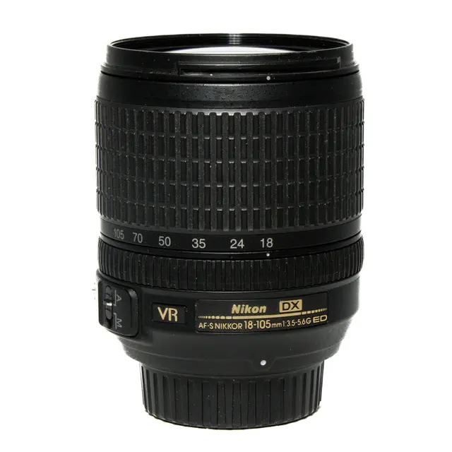 BRUKT Nikon AF-S 18-105mm f/3.5-5.6G  VR Tilstand: 2 | Nikon F (DX) 