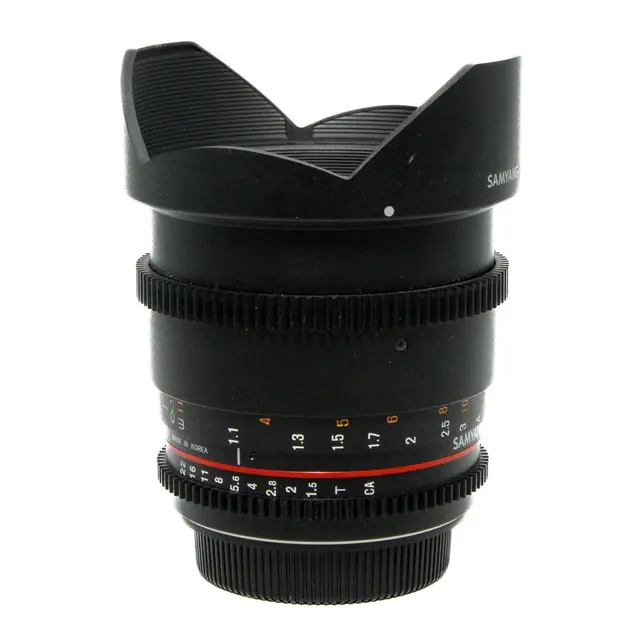 BRUKT Samyang VDSLR 14, 24, 35, 50, 85mm Tilstand: 2 | Canon EF 