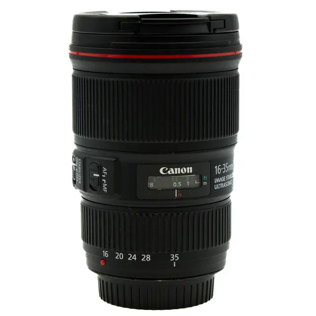 BRUKT Canon EF 16-35mm f/4 L IS USM Tilstand: 2 | Canon EF 