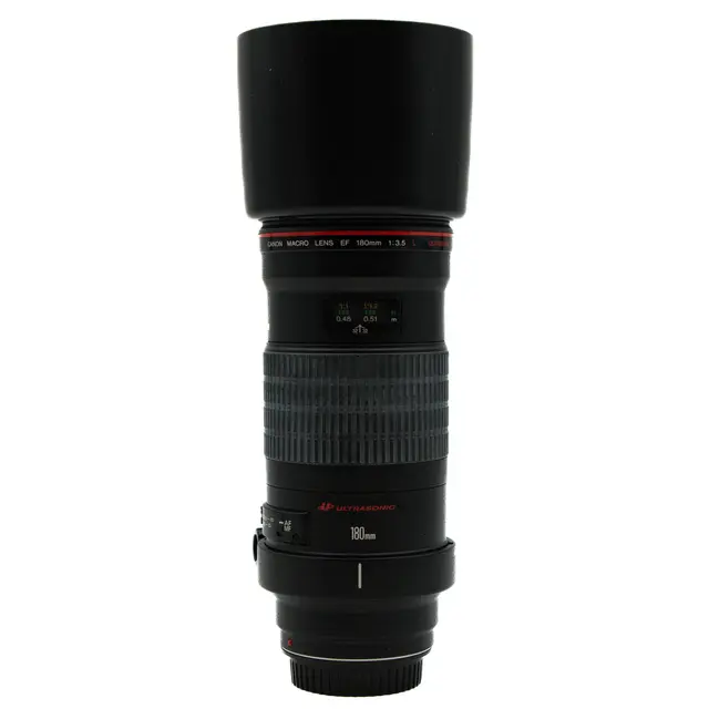 BRUKT Canon EF 180mm f/3.5 L USM Macro Tilstand: 2 | Canon EF 