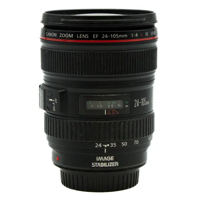 BRUKT Canon EF 24-105mm f/4 L IS USM Tilstand: 4 | Canon EF 