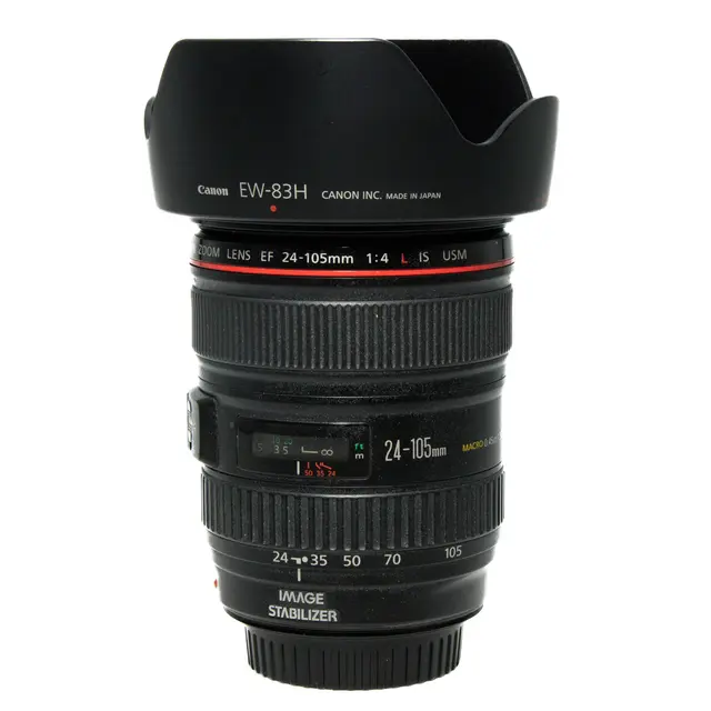 BRUKT Canon EF 24-105mm f/4 L IS USM Tilstand: 3 | Canon EF 
