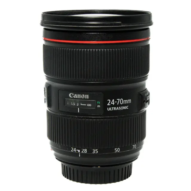 BRUKT Canon EF 24-70mm f/2.8 L USM II Tilstand: 3 | Canon EF 