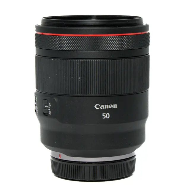 BRUKT Canon RF 50mm f/1.2 L USM Tilstand: 2 | Canon EF 