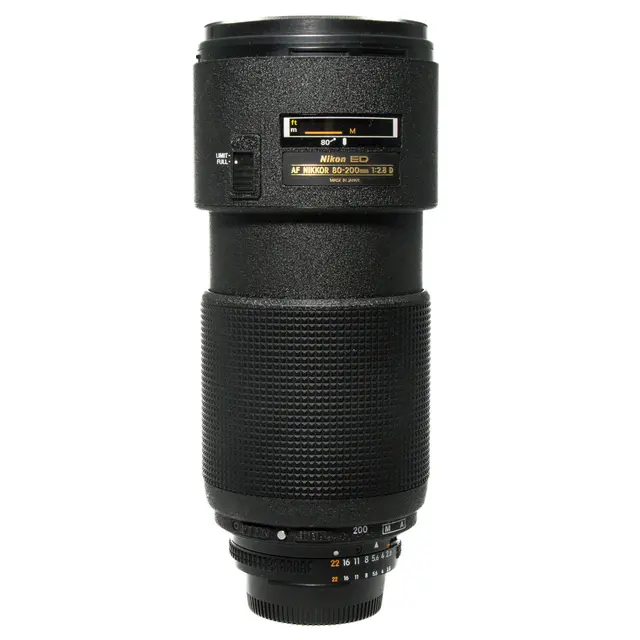 BRUKT Nikon AF Nikkor 80-200mm f/2.8 ED Tilstand: 2 | Nikon F (FX) 