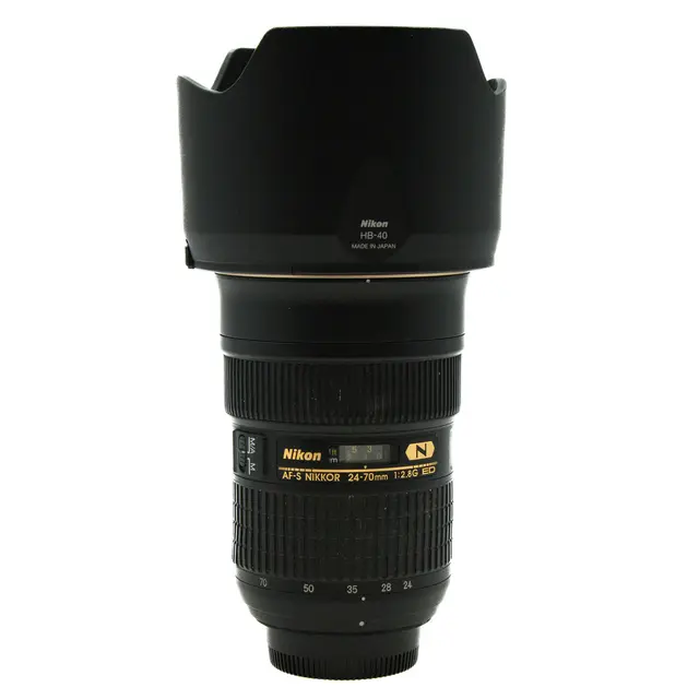BRUKT Nikon AF-S 24-70mm f/2.8 G ED Tilstand: 2 | Nikon F (FX) 