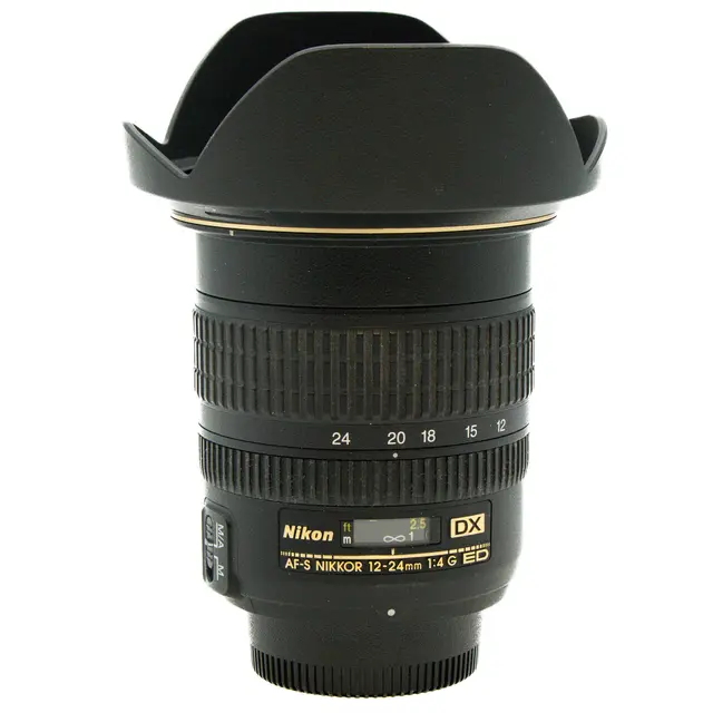BRUKT Nikon AF-S DX 12-24mm f/4 G ED Tilstand: 3 | Nikon F (DX) 