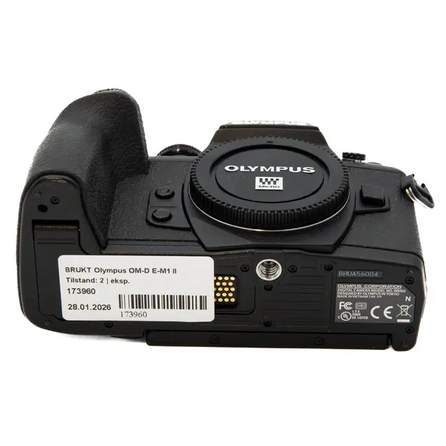 BRUKT Olympus OM-D E-M1 II Tilstand: 2 | eksp. 