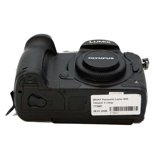 BRUKT Panasonic Lumix GH5 Tilstand: 3 | eksp. 