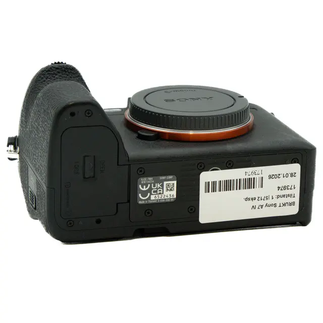 BRUKT Sony A7 IV Tilstand: 1 |5712 eksp. 