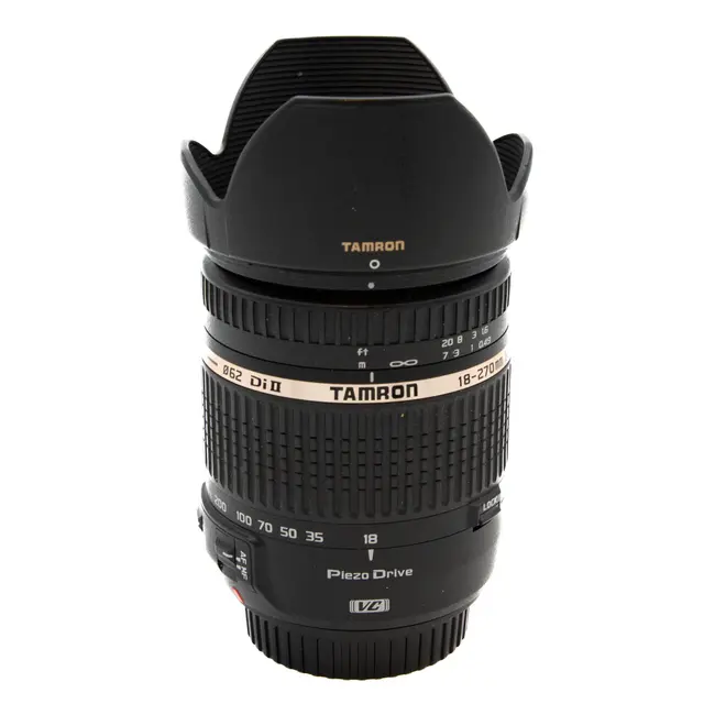 BRUKT Tamron 18-270mm f/3.5-6.3 VC PZD Tilstand: 3 | Canon EF 