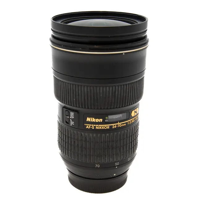 BRUKT Nikon AF-S 24-70mm f/2.8 G ED Tilstand: 3 | Nikon F (FX) 