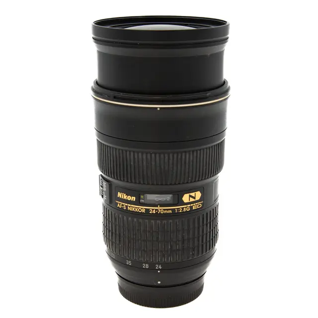 BRUKT Nikon AF-S 24-70mm f/2.8 G ED Tilstand: 3 | Nikon F (FX) 