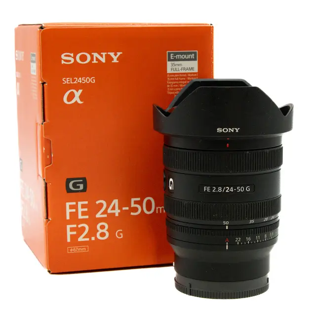 BRUKT Sony FE 24-50mm f/2.8 G Tilstand: 2 | Sony E 