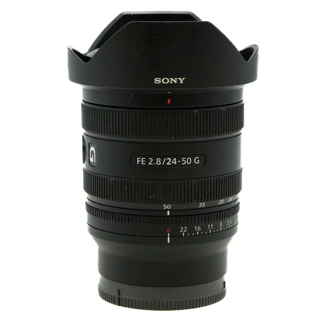 BRUKT Sony FE 24-50mm f/2.8 G Tilstand: 2 | Sony E 