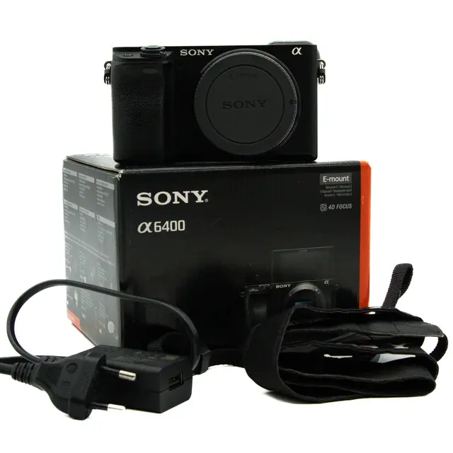 BRUKT Sony A6400 Tilstand: 2 |15914 eksp. 