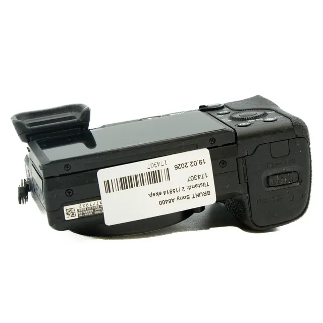BRUKT Sony A6400 Tilstand: 2 |15914 eksp. 