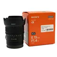 BRUKT Sony E 15mm f/1.4 G Tilstand: 2 | Sony E