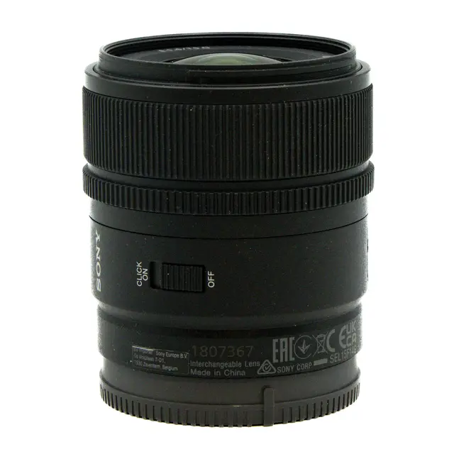 BRUKT Sony E 15mm f/1.4 G Tilstand: 2 | Sony E 