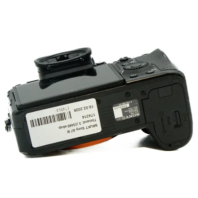 BRUKT Sony A7 III Kamerahus Tilstand: 3 |23490 eksp. 