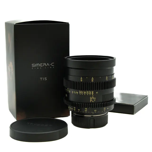 BRUKT Thypoch Simera-C 75mm T1.5 FF Tilstand: 2 | Leica M 