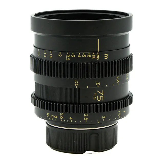 BRUKT Thypoch Simera-C 75mm T1.5 FF Tilstand: 2 | Leica M 