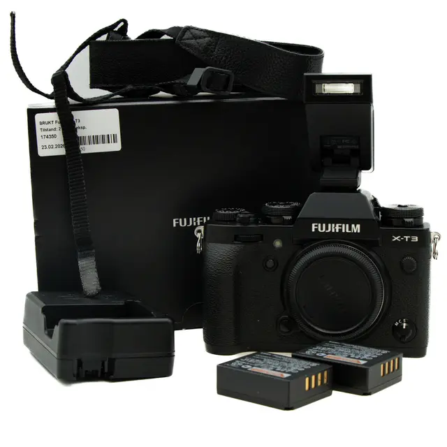 BRUKT Fujifilm X-T3 Tilstand: 2 |12327 eksp. 