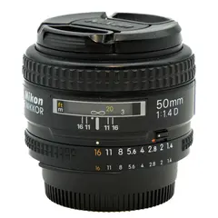 BRUKT Nikon AF 50mm f/1.4 D Tilstand: 3 | Nikon F (FX)