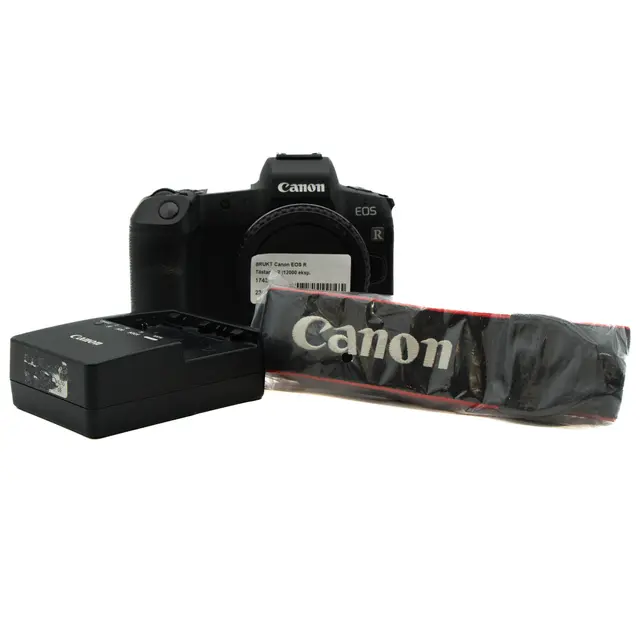 BRUKT Canon EOS R Tilstand: 2 |12000 eksp. 