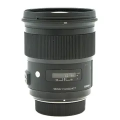 BRUKT Sigma 50mm f/1.4 DG HSM Art Tilstand: 2 | Nikon F (FX)