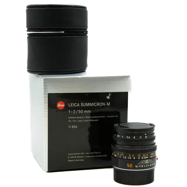 BRUKT Leica Summicron-M f/2 50mm Tilstand: 2 | Leica M 