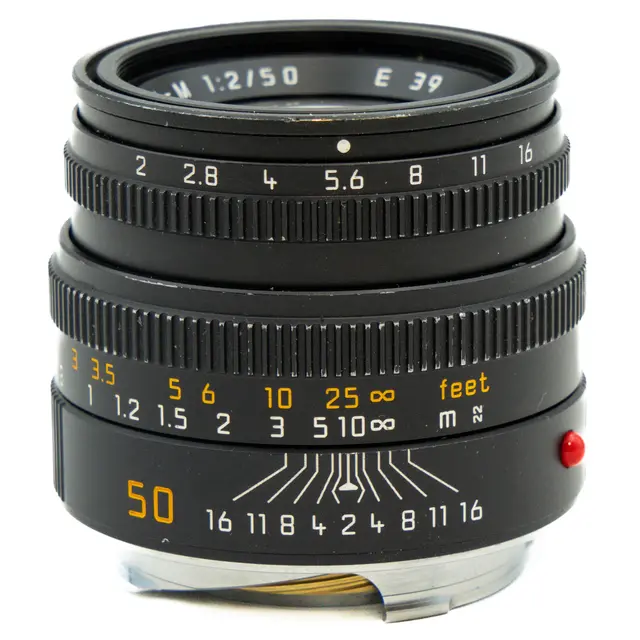 BRUKT Leica Summicron-M f/2 50mm Tilstand: 2 | Leica M 