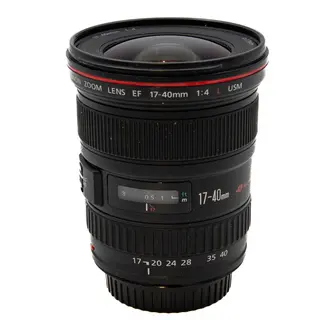 BRUKT Canon EF 17-40mm f/4 L USM Tilstand: 2 | Canon EF