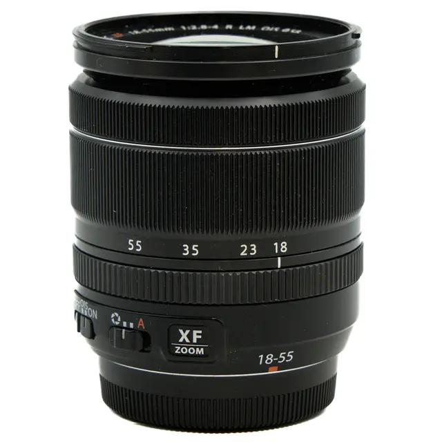 BRUKT Fujifilm XF 18-55mm f/2.8-4R OIS Tilstand: 5 (Merke i front) | Fujifilm X 