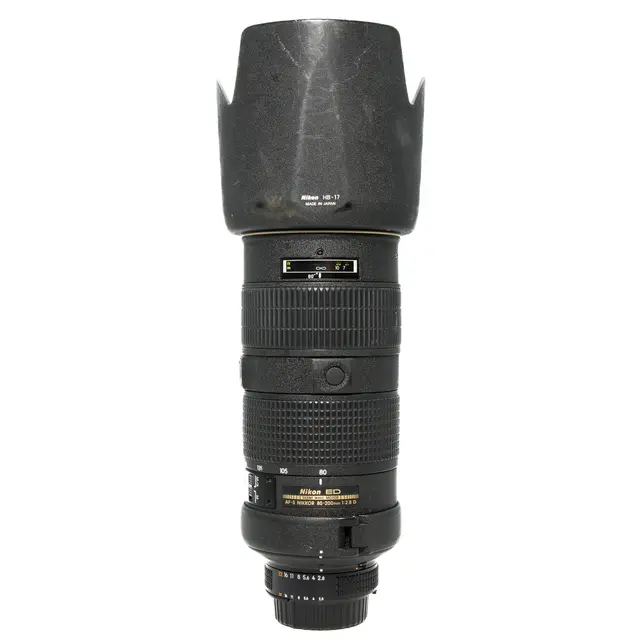 BRUKT Nikon AF Nikkor 80-200mm f/2.8 ED Tilstand: 4 | Nikon F (FX) 