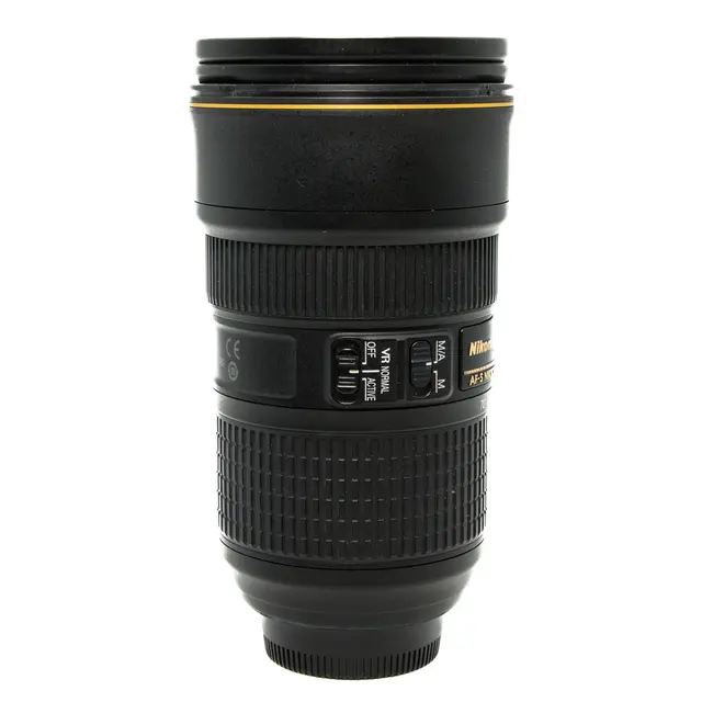 BRUKT Nikon AF-S 24-70mm f/2.8 E ED VR Tilstand: 3 | Nikon F (FX) 