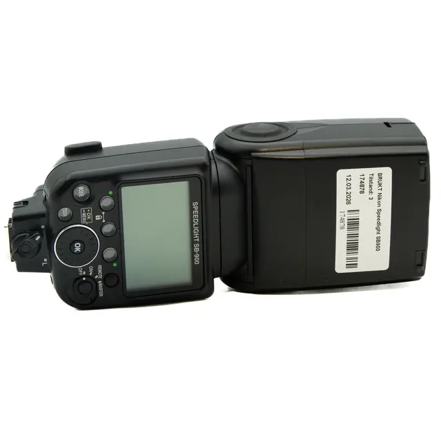 BRUKT Nikon Speedlight SB900 Tilstand: 3 